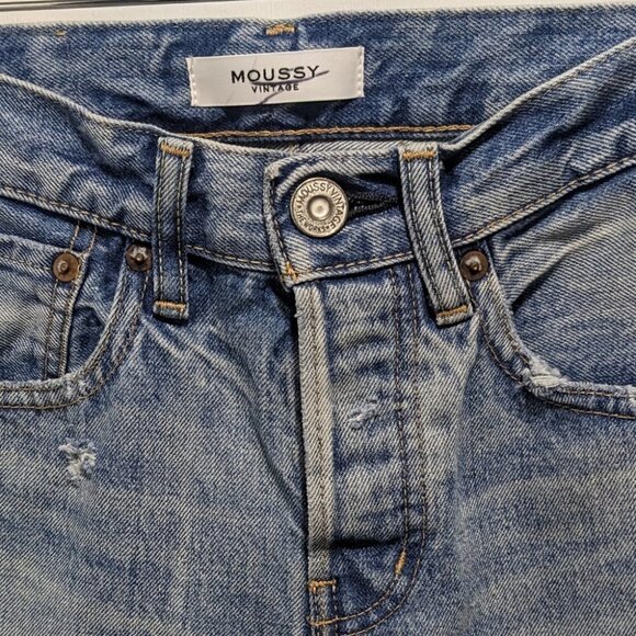 Moussy VINTAGE | Raleigh Tapered Jeans - Picture 5 of 13